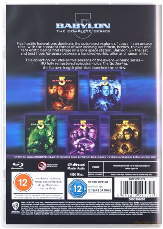 Babylon 5 Seasons 1 to 5 Complete Collection [Blu-Ray]