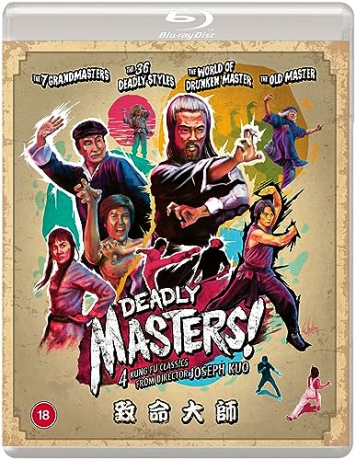 Deadly Masters - The 7 Grandmasters / The 36 Deadly Styles / The World Of Drunken Master / The Old M [2Blu-Ray]