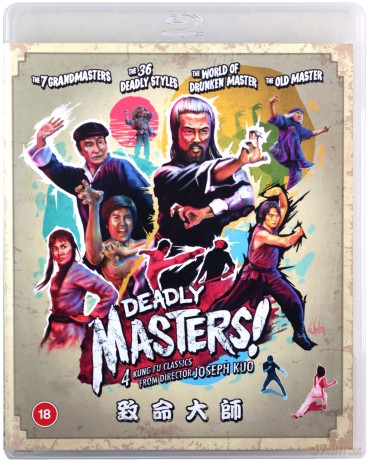 Deadly Masters - The 7 Grandmasters / The 36 Deadly Styles / The World Of Drunken Master / The Old M [2Blu-Ray]