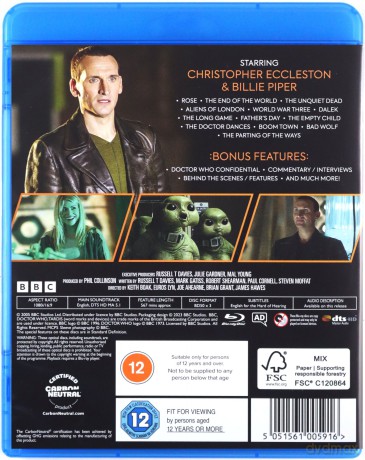 Doctor Who Series 1 to 4 [BOX] [16xBlu-Ray]