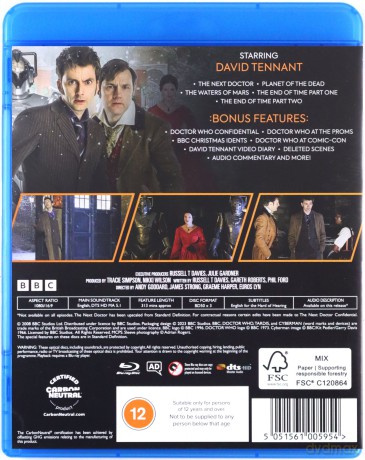 Doctor Who Series 1 to 4 [BOX] [16xBlu-Ray]