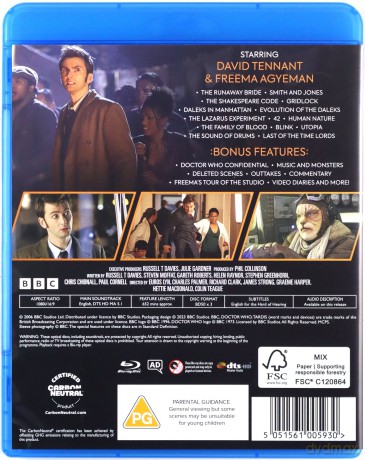 Doctor Who Series 1 to 4 [BOX] [16xBlu-Ray]
