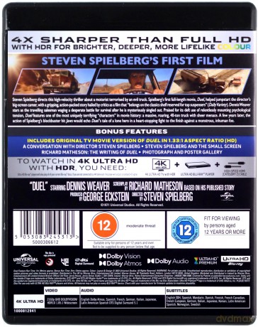 Duel (Pojedynek na szosie) [Blu-Ray 4K]