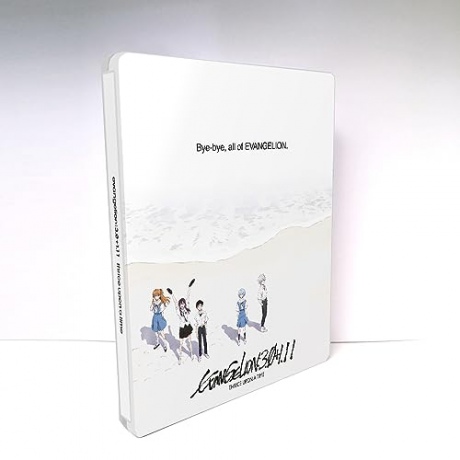 Evangelion 3.0 + 1.11 Thrice Upon A Time (Limited) (steelbook) (Evangelion: 3.0+1.01 Od-nowa) [Blu-Ray]+[DVD]