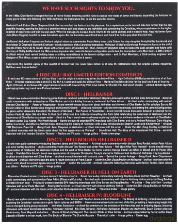 Hellraiser Quartet Of Torment (Limited) [4xBlu-Ray]