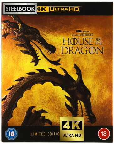 House of The Dragon Season 1 (steelbook) (Ród smoka) [4xBlu-Ray 4K]