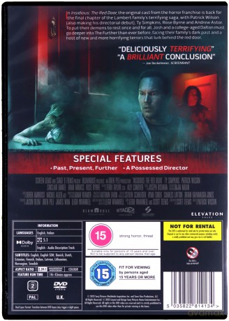 Insidious - The Red Door (Naznaczony: Czerwone drzwi) [DVD]