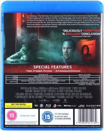Insidious - The Red Door (Naznaczony: Czerwone drzwi) [Blu-Ray]