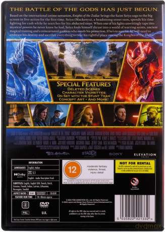 Knights Of The Zodiac (Rycerze Zodiaku) [DVD]