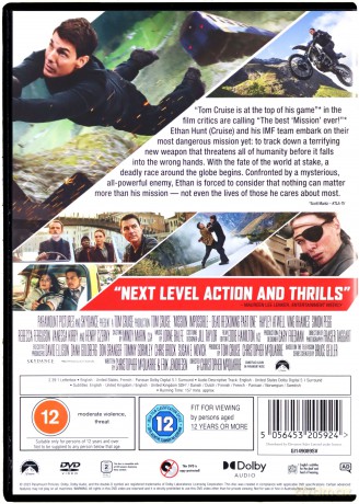 Mission Impossible 7 - Dead Reckoning Part 1 [DVD]