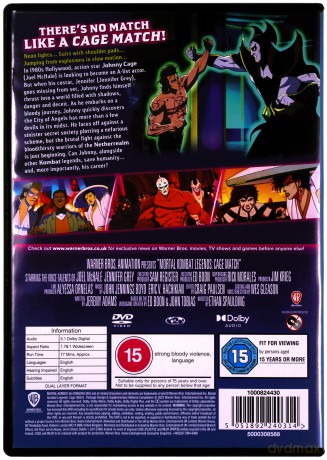 Mortal Kombat Legends - Johnny Cage [DVD]