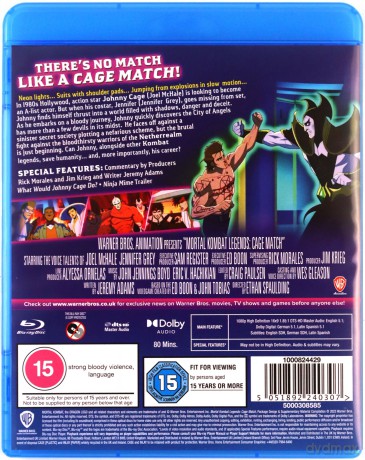 Mortal Kombat Legends - Johnny Cage [Blu-Ray]