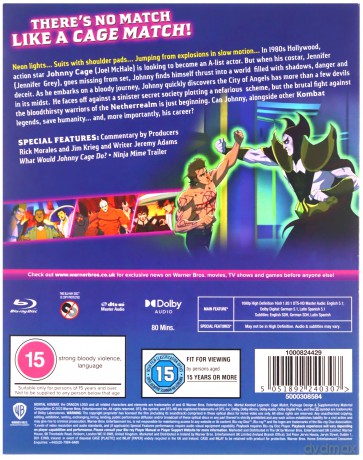 Mortal Kombat Legends - Johnny Cage [Blu-Ray]