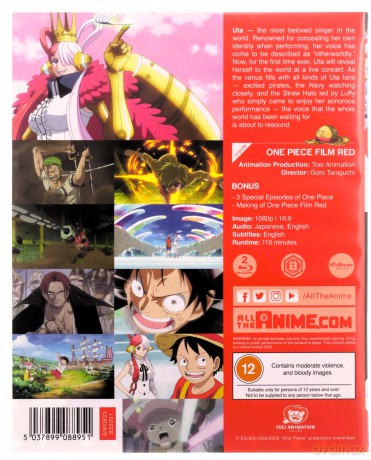 One Piece Red (One Piece Film: Red) [2Blu-Ray]