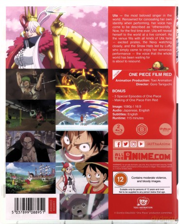 One Piece Red (One Piece Film: Red) [2Blu-Ray]