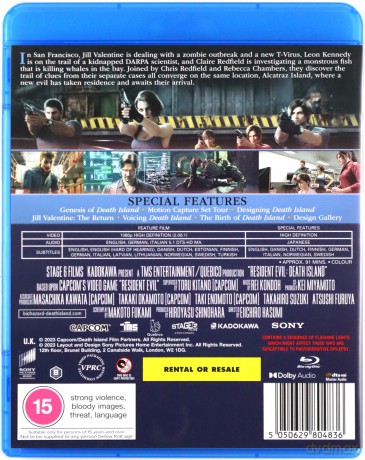 Resident Evil - Death Island [Blu-Ray]
