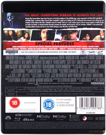 Scream 3 (Krzyk 3) [Blu-Ray 4K]+[Blu-Ray]