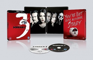 Scream 3 (steelbook) (Krzyk 3) [Blu-Ray 4K]+[Blu-Ray]