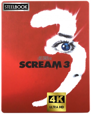Scream 3 (steelbook) (Krzyk 3) [Blu-Ray 4K]+[Blu-Ray]