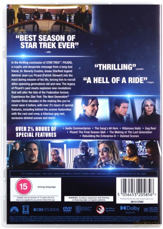 Star Trek - Picard Season 3 [4DVD]
