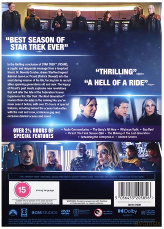Star Trek - Picard Season 3 [4DVD]