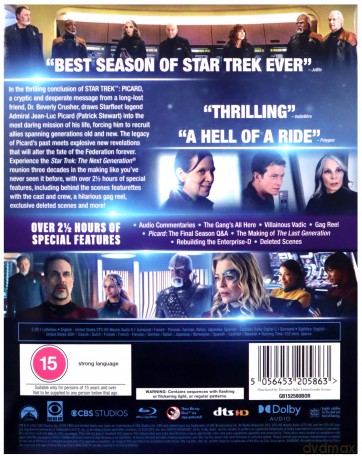 Star Trek - Picard Season 3 [Blu-Ray]
