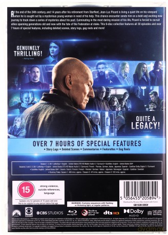 Star Trek - Picard Series 1 to 3 Complete Collection [Blu-Ray]