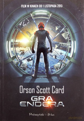 Gra Endera  -  Orson Scott Card (Okładka Filmowa) [KSIĄŻKA]