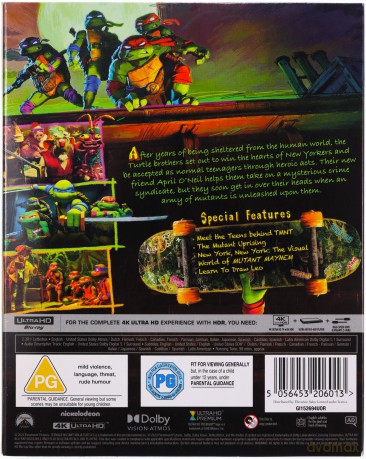 Teenage Mutant Ninja Turtles - Mutant Mayhem (Wojownicze Żółwie Ninja: Zmutowany chaos) [Blu-Ray 4K]