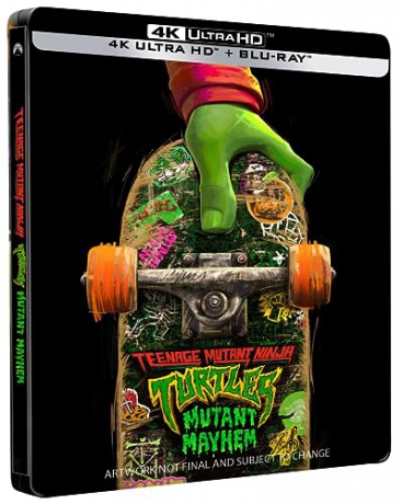 Teenage Mutant Ninja Turtles - Mutant Mayhem (steelbook) (Wojownicze Żółwie Ninja: Zmutowany chaos) [Blu-Ray 4K]+[Blu-Ray]
