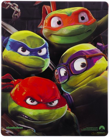 Teenage Mutant Ninja Turtles - Mutant Mayhem (steelbook) (Wojownicze Żółwie Ninja: Zmutowany chaos) [Blu-Ray 4K]+[Blu-Ray]