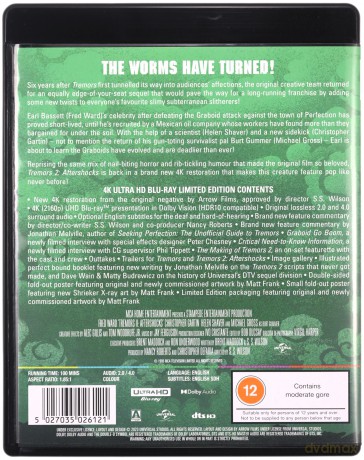 Tremors 2 - Aftershocks (Limited) (Wstrząsy 2) [Blu-Ray 4K]