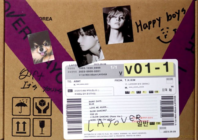 V (Bts): Layover 3 (General Market - Standard Version 3) [CD]