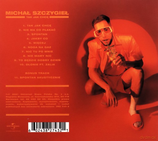 Szczygieł. Michał: Tak Jak Chcę - Autograf [CD]