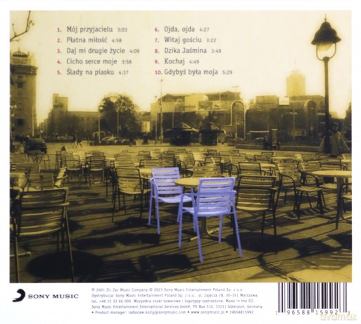 Krzysztof Krawczyk & Goran Bregovic: Daj mi drugie życie (digipack) [CD]