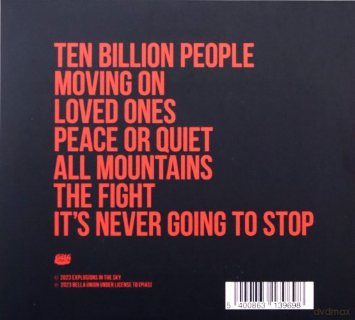 Explosions In The Sky: End (digipack) [CD]