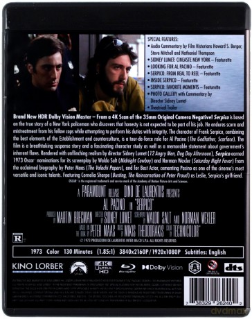 Serpico [Blu-Ray 4K]+[Blu-Ray]