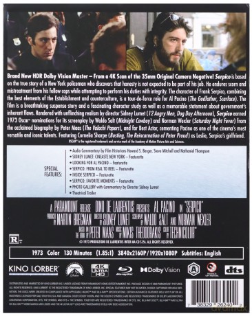 Serpico [Blu-Ray 4K]+[Blu-Ray]