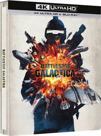 Battlestar Galactica (steelbook) [Blu-Ray 4K]+[Blu-Ray]