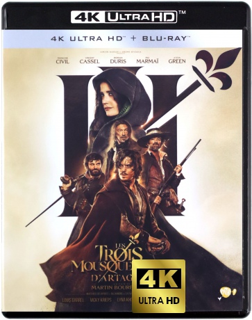 The Three Musketeers: D'Artagnan (Trzej muszkieterowie: D'Artagnan) [Blu-Ray 4K]+[Blu-Ray]