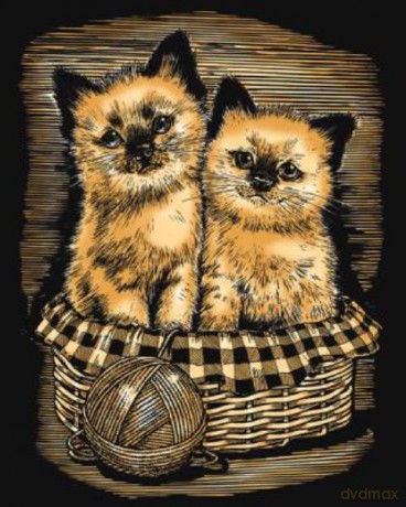 Artfoil Gold Kittens 0602