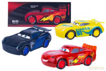 Auto z oczami światło dźwięk NO-1003922 mix