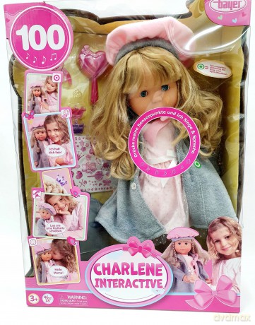 Bayer Lalka Charlene Interactive 46cm 94634AA