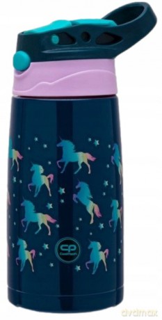 Bidon metalowy Bono Blue unicorn Z10670