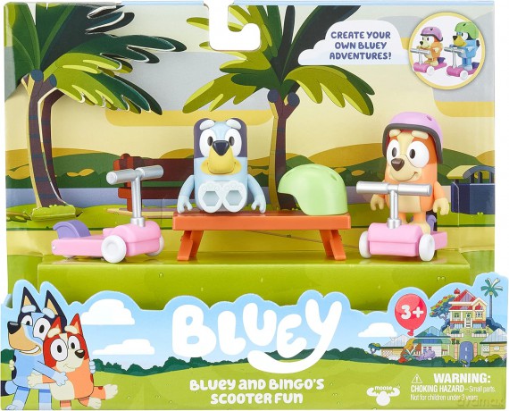 Bluey Jazda na hulajnodze 13085 [FIGURKA]