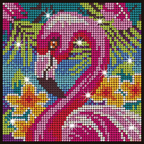 Diamond Art Flamingo 2027