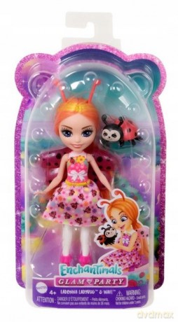 Enchantimals Lalka Biedronka + figurka HNT57