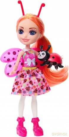 Enchantimals Lalka Biedronka + figurka HNT57