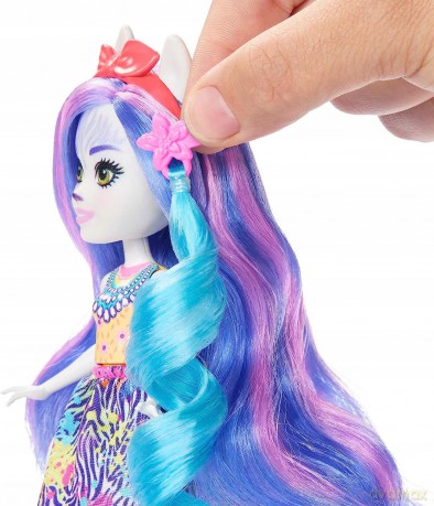 Enchantimals Lalka Zebra deluxe HNV28