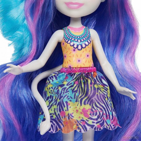 Enchantimals Lalka Zebra deluxe HNV28